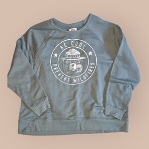 Grayson Threads Smokey Bear Sage Sweatshirt